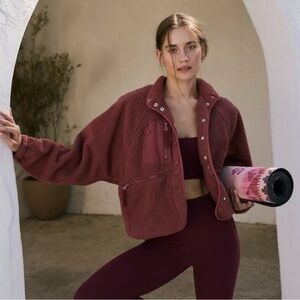 Free People Movement Hit The Slopes Fleece Jacket